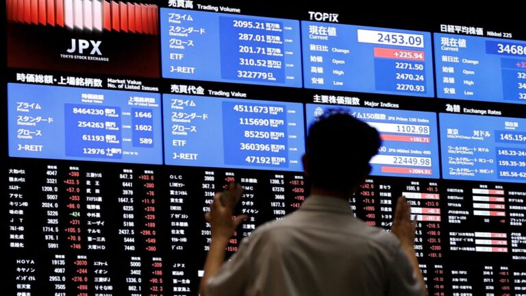 Asian stocks reach a 2.5-year high