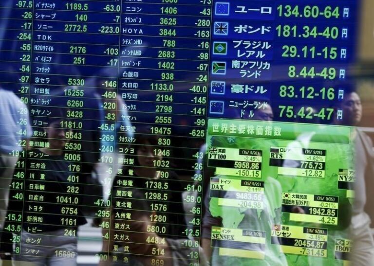 Азиатские фондовые рынки смешанные на фоне снижения цен на нефть